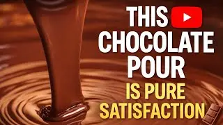 This Chocolate Pour Is Pure Satisfaction 🍫