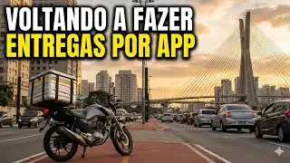 VOLTEI A FAZER ENTREGAS NOS APP!! - JefinhoMotoka011