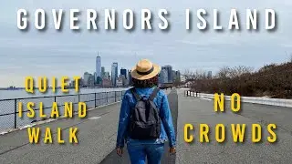 Governors Island Walking Tour | Peaceful Day with No Crowds NYC | Free Entry | Explore with me