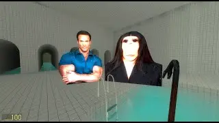 Rosalia Bizcochito and  Mike O'Hearn (What is Love&iexcl;&iexcl;)  Nextbot ! ! ! (gmod)
