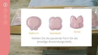 Applikation: ALLEVYN LIFE Schritt f&uuml;r Schritt Anleitung