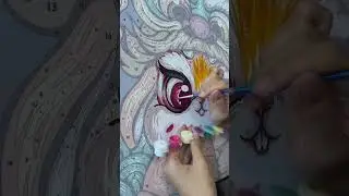 Cultural Chic: Painting a Digital Oil Artwork - Step-by-Step Process and Stylish Showcase