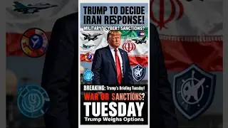 Trump Iran Briefing: Military, Cyber or Sanctions? (Tuesday Update)