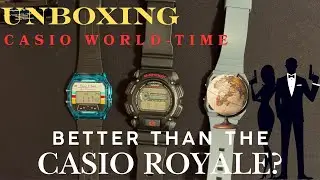 Casio Worldtime Unboxing (Casio Royale alternative)
