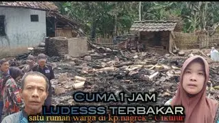 info terkini‼️ Satu rumah ludes terbakar di nagrek - Cikulur ||@KZ CHANNEL0079
