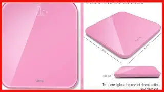 VisionTechShop S Body - B&aacute;scula digital ultra ancha de alta precisi&oacute;n para ba&ntilde;o de peso corporal