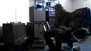 Bob Gjika plays his single ended Super Tweeds with a Supro Lap Steel
