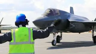 UK F-35B Jets take off for first overseas deployment