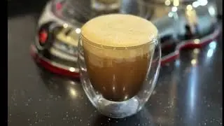 Pull an  Ice coffee shakerato  with La Pavoni lever machine