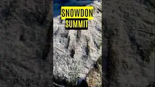 Snowdon Summit with a -15 windchill #snowdon #yrwyddfa #snowymountains #snowdonia #eryri #winter