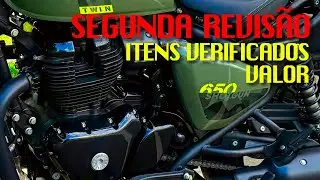 SHOTGUN 650 REVISÃO DOS 6 MESES OU 5000KM ITENS E VALOR #royalenfieldbrasil #shotgun650