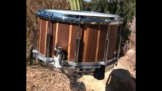 Dryad Drums Walnut / Oak Free Floating Snare Shell