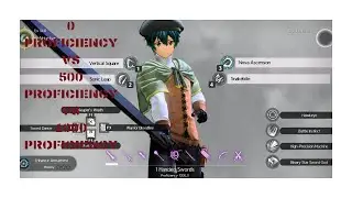 Sword Art Online Alicization Lycoris Proficiency level[0 Vs 500 Vs 1000] Power Scale