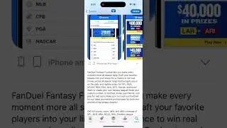 FanDuel Fantasy Sports app - how to install on iPhone?