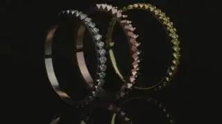Croco-Tail Stone-Setting Semi-Finished Ring