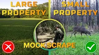 Building the Ultimate Deer Trap on a Small Property (Food Plot + Mock Scrape + Access)