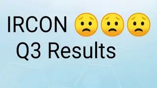 IRCON International Quarterly Result 😔😔😔😔