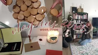 vlogmas 2025 - week 3 | baking german christmas cookies & holiday travel