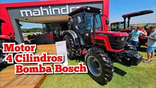 Mahindra 6075 Cabine de fábrica 80 CV em Detalhes