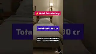 Ooty || Hotel for Sale