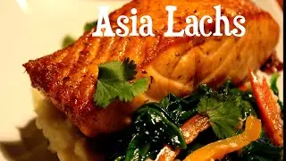 Lachs mit asiatischer Marinade