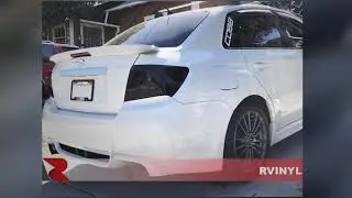 Rtint&trade; 2008 - 2014 Subaru WRX Sedan Blackout Taillight Tint