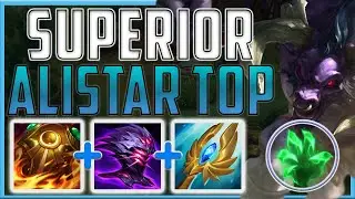 A GODLIKE TEAMFIGHTER AND INSANE DUELIST?! ALISTAR TOP IS A MUST TRY!! - Ali Top | Season 13 LoL