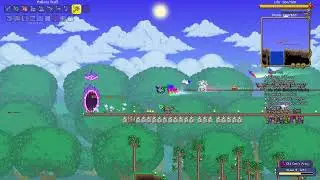 I cheese and destroy the Old one's army in terraria