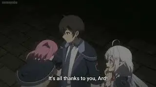 Ginny san and Miss Ireena Hug Ard  Shijou Saikyou no Daimaou Ep 2