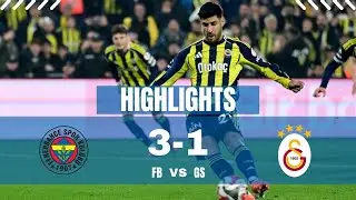 Fenerbah&ccedil;e Sk Vs Galatasaray Sk S&uuml;per Lig  3-1 All Goals&Extended Highlights#efootball 