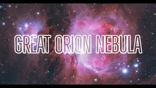 Great Orion Nebula and Running Man Nebula
