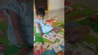 15 months baby flash cards learning 😘😍#shami #shortvideo#baby #shorts#kidseducationalvideos #