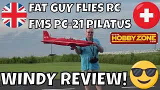 FMS PILATUS WINDY REVIEW Fat Guy Flies RC