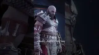Kratos does not need a snack 🚫🍪🥨🥐 #kratos #godofwar #godofwarragnarok