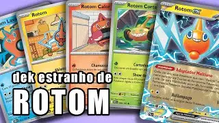 Deck Rotom Box - Rotom ex Fogo Fantasmag&oacute;rico - Pokemon TCG