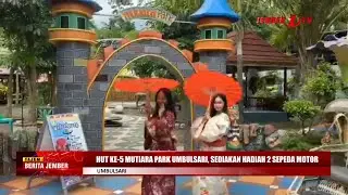 HUT KE 5 MUTIARA PARK UMBULSARI, SEDIAKAN HADIAH 2 SEPEDA MOTOR
