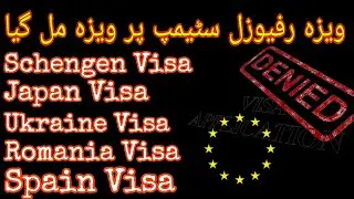 Effects Of Visa Refusal Stamps On Passport ! Should We Apply Visa Or Not ! zee vlogs