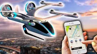 Летающее такси Uber навсегда изменит мир, Uber Taxi