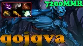 Dota 2 - qojqva 7200 MMR Plays Night Stalker Vol 1 - Ranked Match Gameplay!