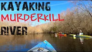 Kayaking Murderkill River at Killens Pond