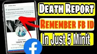 How to Memorialized Fb account।। Facebook id remember new tricks 2021।।