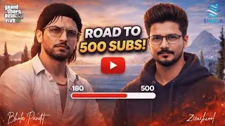 Road to 500 Subs! 🔥 Bhola Pandit Returns | GTA 5 RP Hindi | Samatva RP Live #samatvarp #gta5rp