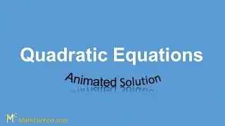 How to solve Quadratic Equations and apply the distributive property of multiplication