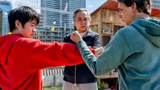 A kung fu legend steps in to train a geeky boy | Movie Recap