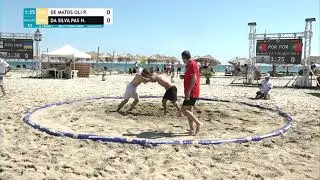 Round 2 Men's BW - 70 kg: P. DE MATOS OLI (POR) v. H. DA SILVA PAS (POR)