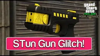 GTA 5 Online: Stun Gun Exploit Glitch - How to Spam Avoid Cooldown Easy | The Contract DLC Weapons