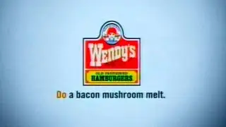 Wendy&rsquo;s Bacon Mushroom Melt Commercial | 2005