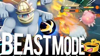 HOW TO 1v5 CARRY EVERY GAME WITH MACHAMP ! BEST BUILD GUIDE POKEMON UNITE !