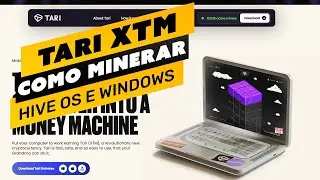 ⛏️💰 COMO MINERAR A MOEDA TARI (XTM) - PASSO A PASSO - HIVEOS E WINDOWS