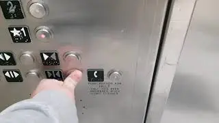 Schindler 400A MRL Traction elevators at Walmart in Square One Shopping Center in Mississauga ON